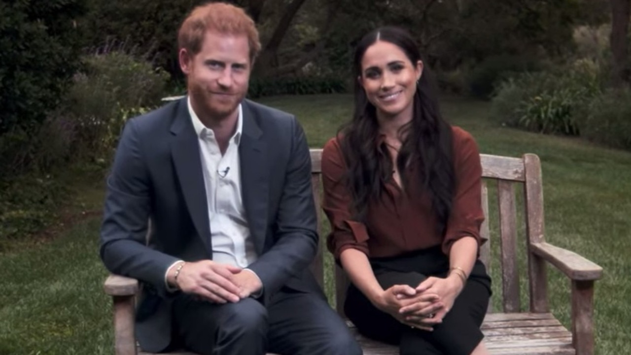 It comes after Meghan and Harry urged Americans to register to vote in the upcoming US election during a televised Time 100 special. Credit: Time