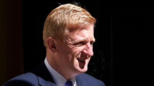 Former Conservative Party chairman Oliver Dowden quit after last week’s disastrous by-elections. Picture: AFP