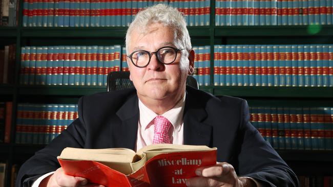 Criminal lawyer Bill Potts was a mentor for Allen. Picture: Glenn Hampson