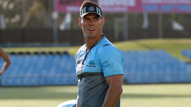 John Morris has won the race for the Cronulla Sharks job. Picture: Toby Zerna