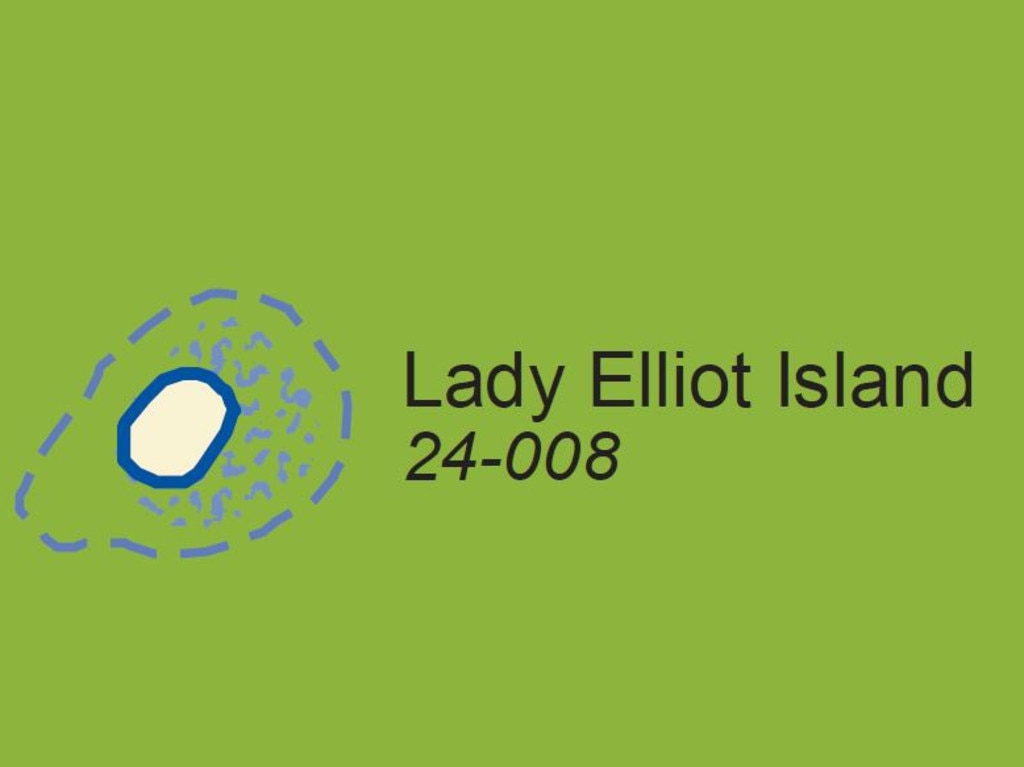 Lady Elliot Island is surrounded by a green zone, which is a 'no-take' area and restricts activities like fishing without a permit. Photo: Great Barrier Reef Marine Park Authority