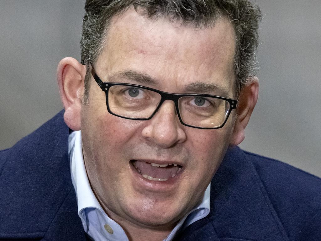 Daniel Andrews has taken a swipe at the NSW government’s handling of its latest Covid-19 outbreak. Picture: NCA NewsWire / David Geraghty