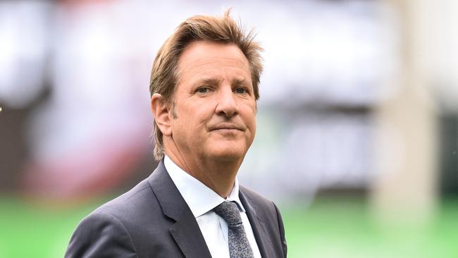 Well known commentator Mark Nicholas supports the Australian Premier League. (AAP Image/Julian Smith)