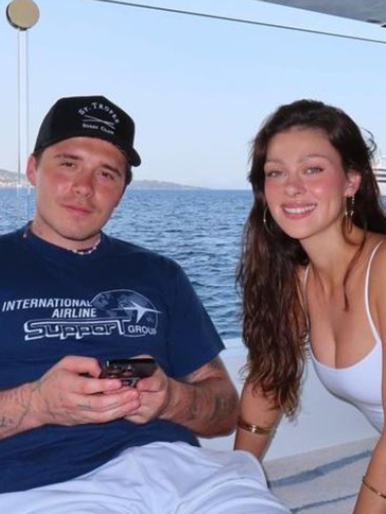 He has over 70 tattoos inspired by his wife. Picture: Instagram/BrooklynBeckham