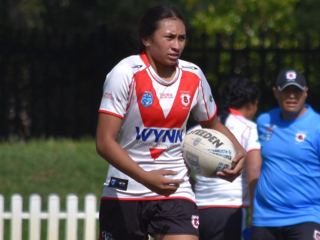 Alissia Misa has impressed Dragons officials. Picture: Sean Teuma