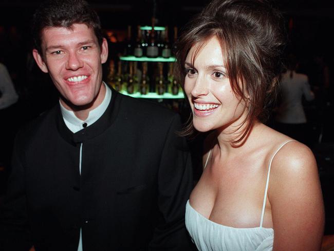 Tziporah, then known as Kate Fischer, was engaged to James Packer in the 90s.