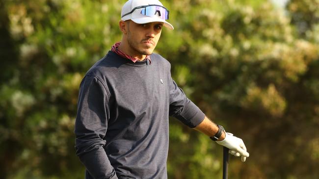 Brad Close playing in the Pro-Am as prelude to Vic Open at 13th Beach Golf Links. Picture: Alison Wynd