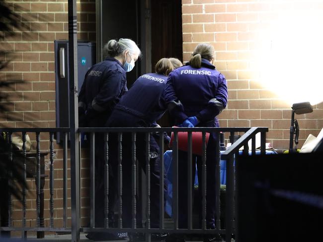 The fatal stabbing prompted a police manhunt for the alleged killer, who handed himself into police more than a week later. Picture: David Crosling