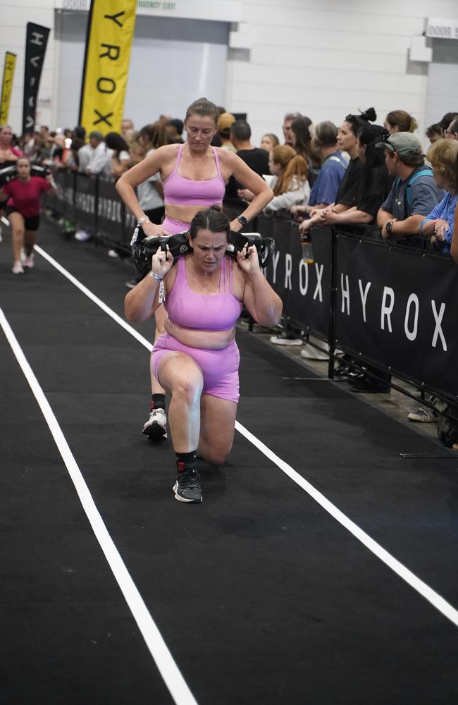 10000 athletes put their fitness to the test in a massive Hyrox competition this weekend (14-15 Dec) at Melbourne Exhibition and Convention Centre. Picture Valeriu Campan