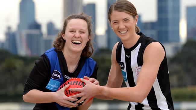 Emma Delaney (Melbourne Uni) and Genevieve Walsh (West Brunswick).