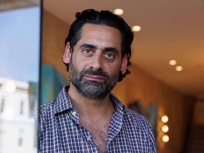 SYDNEY, AUSTRALIA - NewsWire Photos NOVEMBER 10, 2022: Ex-banker Jon Adgemis, now a wealthy property mogul pictured at his new venture, Oxford House in Paddington. Picture: NCA NewsWire / David Swift