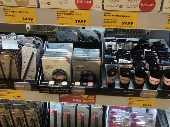 There was a whole world of bargain make-up items and because it was Aldi, I could afford to buy the lot.