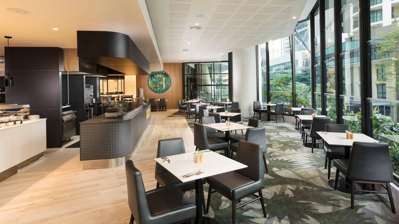 The current Eden's Table restaurant at The Westin Brisbane, which will be completely rebuilt into Settimo.