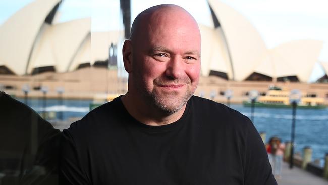 UFC boss Dana White prides himself on being the first world sport to return.