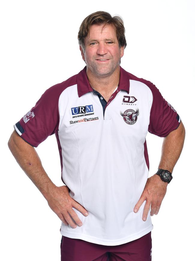 Des Hasler in pre-season. Picture: NRL Photos