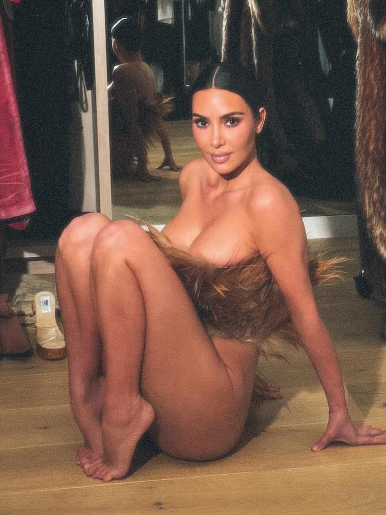 Censori has been compared to West’s ex-wife, Kim Kardashian. Picture: Instagram