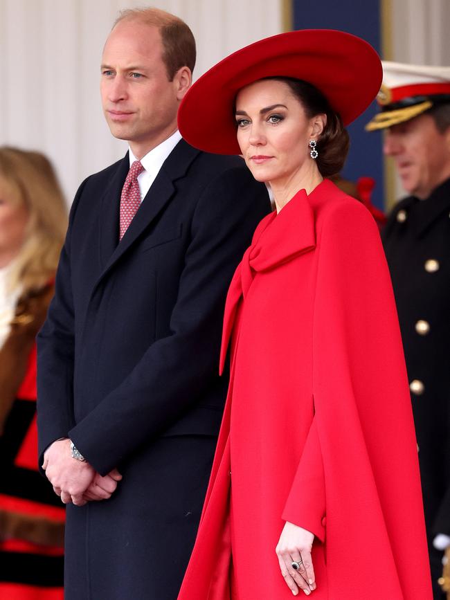 Prince William and Catherine. Picture: Getty Images