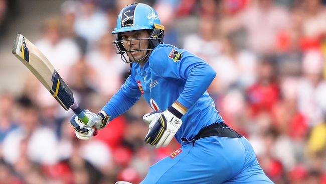 Australian keeper-batsman Alex Carey will bolster Adelaide Strikers in Wednesday’s BBL clash Melbourne Stars. Picture: George Salpigtidis/Getty Images