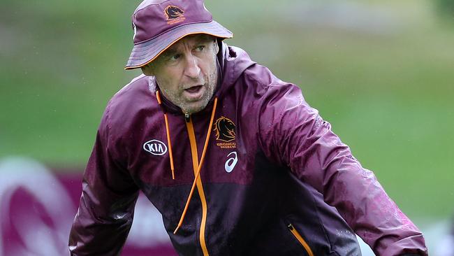 Brisbane Broncos training at Red Hill. John Cartwright. 18 February 2021 Red Hill Picture by Richard Gosling