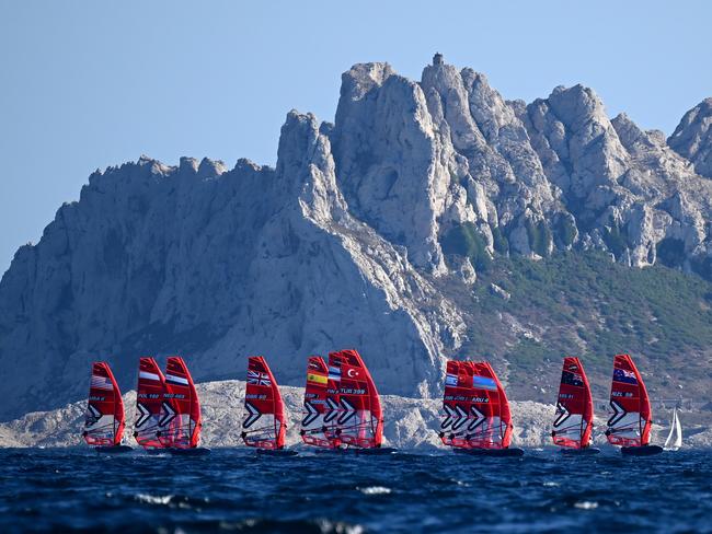 The Marseilles Marina will host the sailing events. Picture: Getty Images