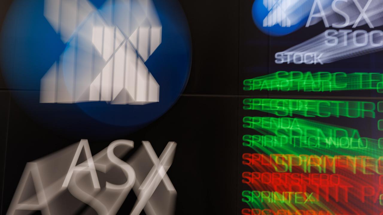 Australian shares are just 0.9 per cent below their record high. Picture: NCA NewsWire / David Swift