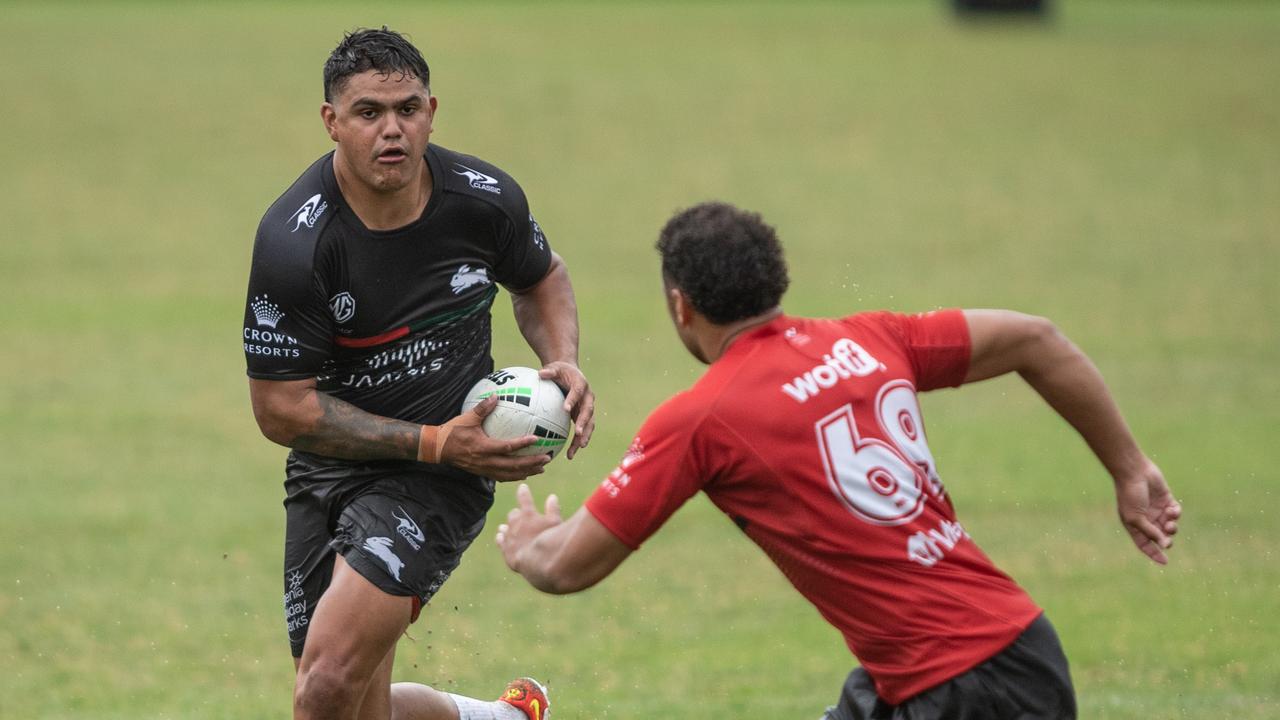 Latrell Mitchell is excited about his first game in seven months. Picture: Julian Andrews