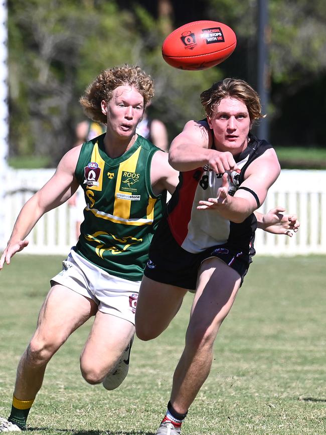 Morningside player Oscar Barry. Picture, John Gass