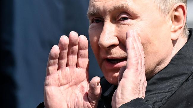 The Russian regime continues to make nuclear threats over the West’s ‘proxy-war’ in Ukraine. Picture: AFP.