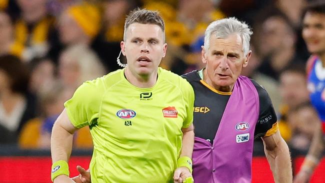 An AFL umpire’s involvement with Sportsbet has the league under fire. Picture: Dylan Burns/AFL Photos via Getty Images