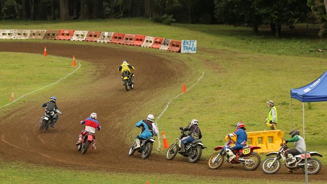 Riders enjoy one of the five courses on offer at the Conondale Classic. Picture Robbie Warden