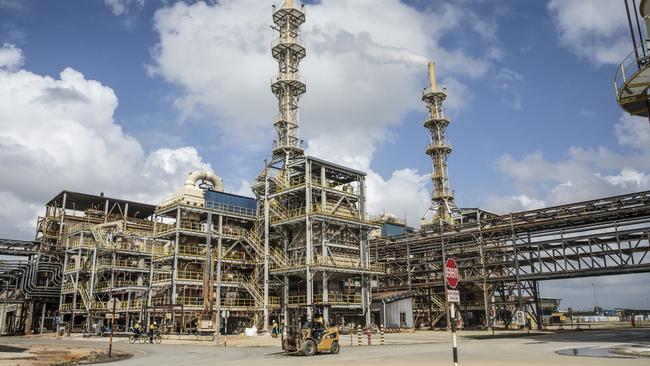 The Lynas materials plant in Kuantan, Malaysia. Picture: Supplied