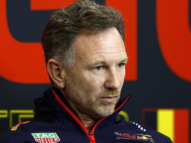 Red Bull boss Christian Horner will face a hearing following an allegations of inappropriate behaviour, just days before the launch of the Formula One team’s 2024 car. Picture: Getty Images