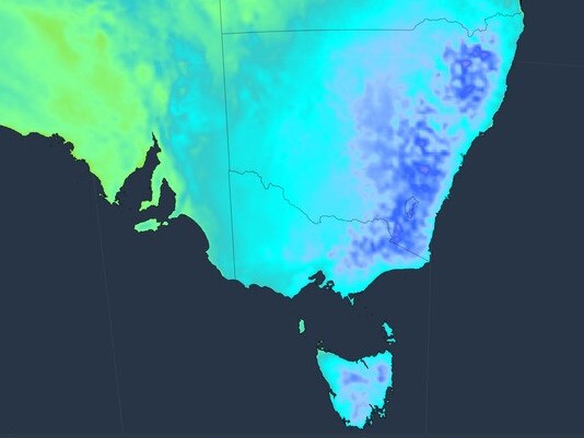 Temperatures plummeted across southeast NSW on Thursday. Picture: Weatherzone