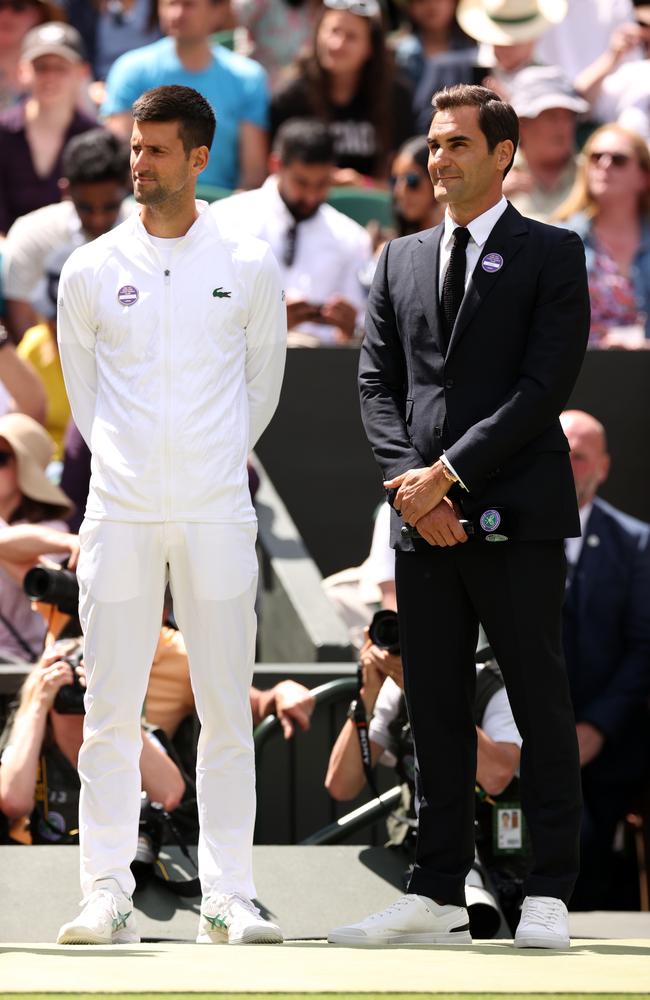 Fourteen Wimbledon titles between them. (Photo by Ryan Pierse/Getty Images)