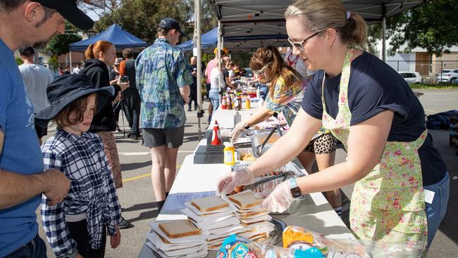 Brunswick East Primary School will hold a sausage sizzle, cake stall and bacon and eggs between 8am and 5pm. Picture: Mark Stewart