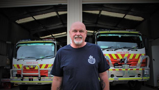 John Lardner, captain of the Nana Glen RFS brigade has been nominated for an Australia Day award after putting his own life at risk to protect his community during the 2019/20 bushfires. Photo: Tim Jarrett