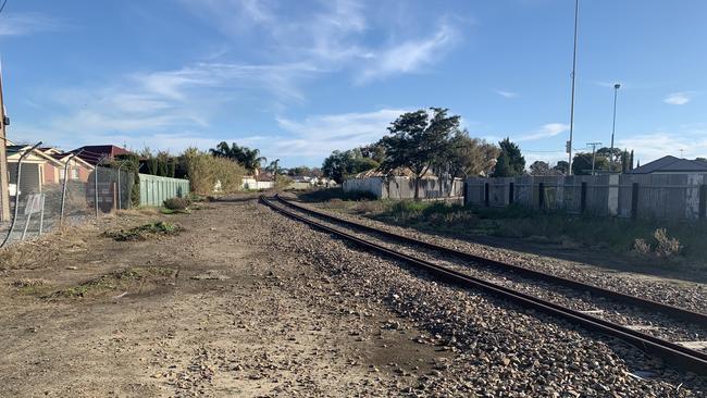 The Rosewater community are exploring different uses for the disused Rosewater railway line. Picture: Paula Thompson