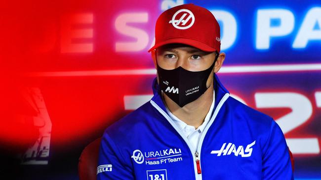 Haas has dumped Russian driver Nikita Mazepin. Picture: Rudy Carezzevoli/AFP