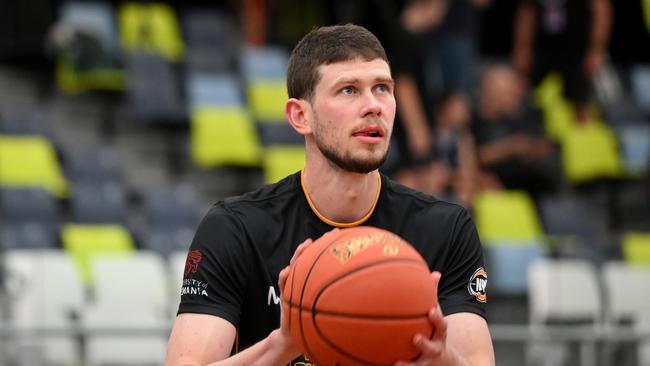 GOLD COAST, AUSTRALIA – SEPTEMBER 07: JackJumpers captain Clint Steindl believes their injury-hit roster provides an opportunity for a healthy player to step-up. (Photo by Matt Roberts/Getty Images)