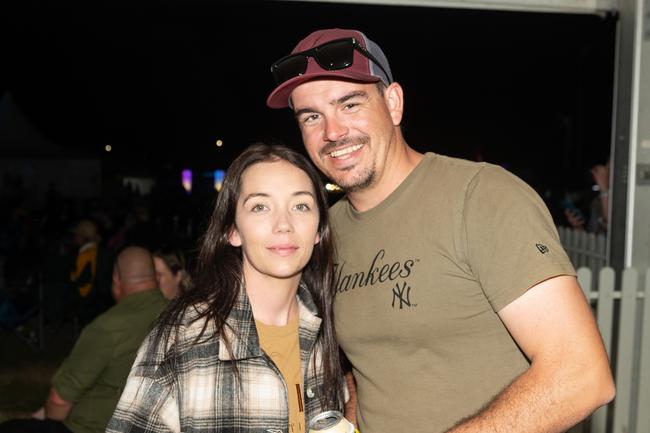 Alyssa and Josh McCoy at the NQ's Rock'N Country 2022.Picture: Michaela Harlow