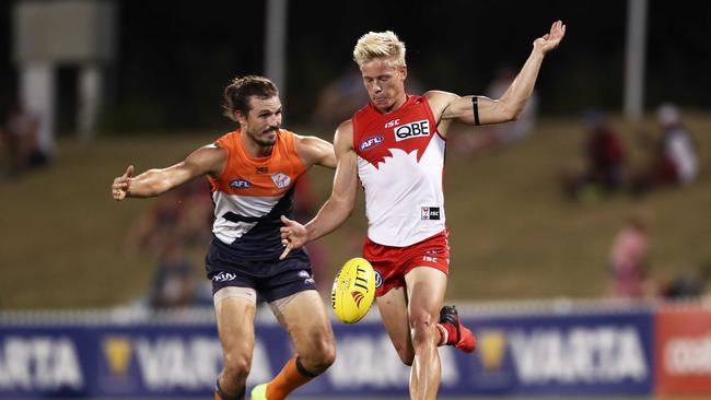 Isaac Heeney of the Swans looks set for a massive SuperCoach season in 2019