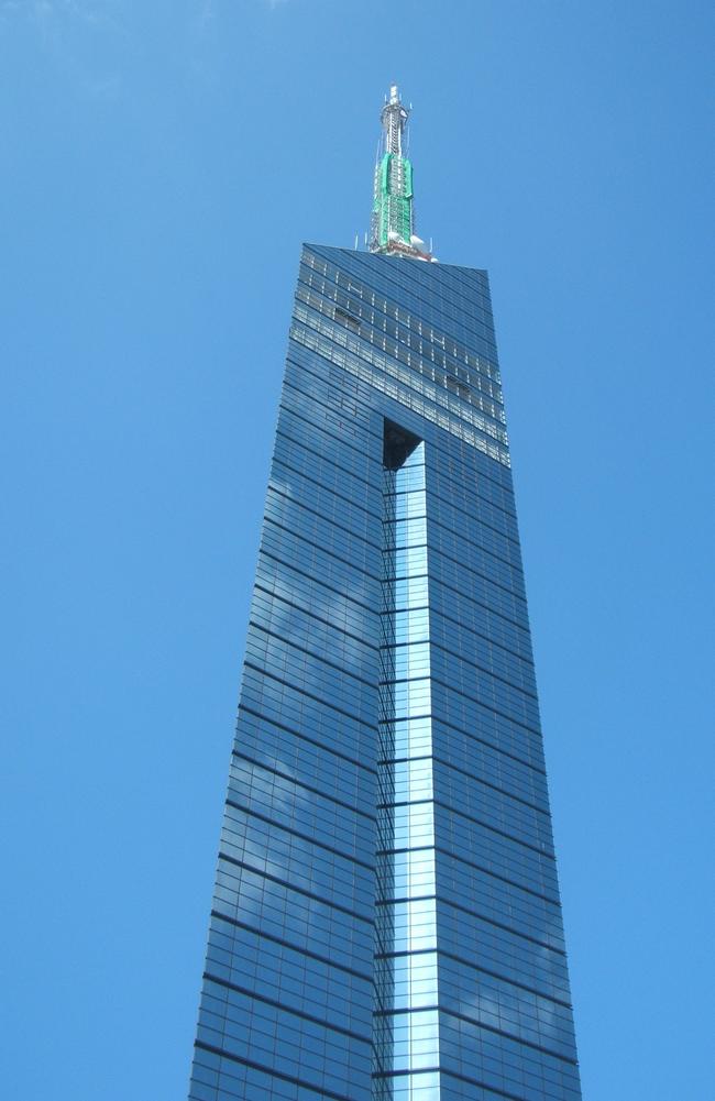 Reaching for the clouds: Fukuoka Tower. Photo: Bob Anthony