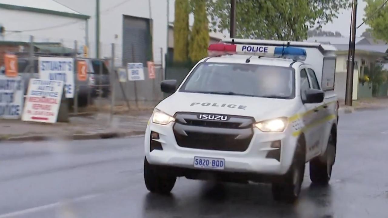 An elderly woman has been rushed to hospital with serious injuries after an assault at Wingfield, Adelaide. Picture: Nine News