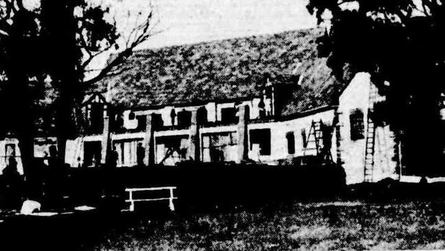 The chalet at Wattle Park. Photo: <i>The Argus</i>