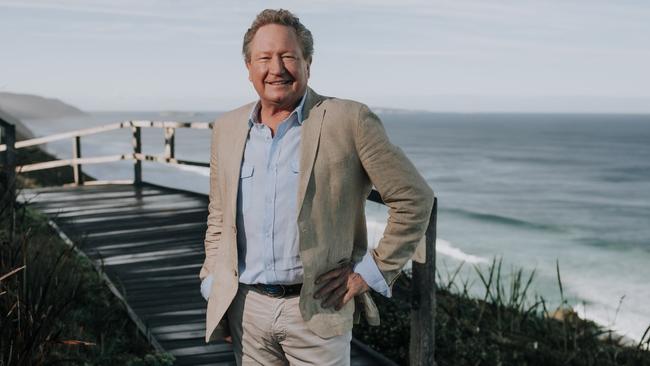 Fortescue executive chairman Andrew ’Twiggy’ Forrest has doubled down on his promise to deliver green hydrogen to NSW. Picture: Supplied