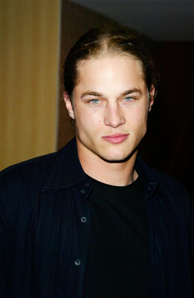 Travis and his perfect bone structure attend the preview of the WB production of Tarzan, in which he starred. Picture: Matthew Peyton/Getty Images