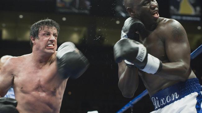 Sylvester Stallone in scene from Rocky Balboa.