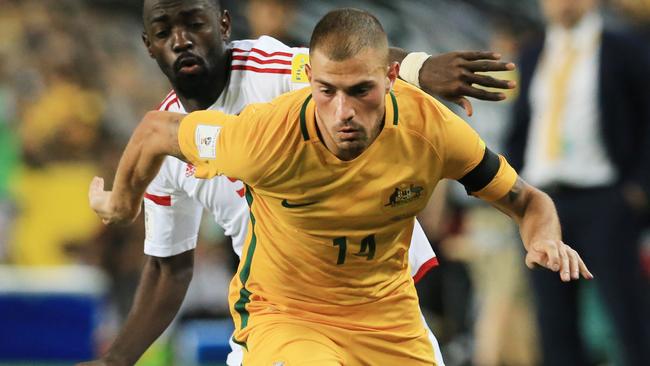 The Socceroos could have done with Troisi’s bite in the UAE. (Mark Evans)