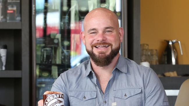 Zarraffa’s Coffee CEO and founder Kenton Campbell. Pic Jono Searle.