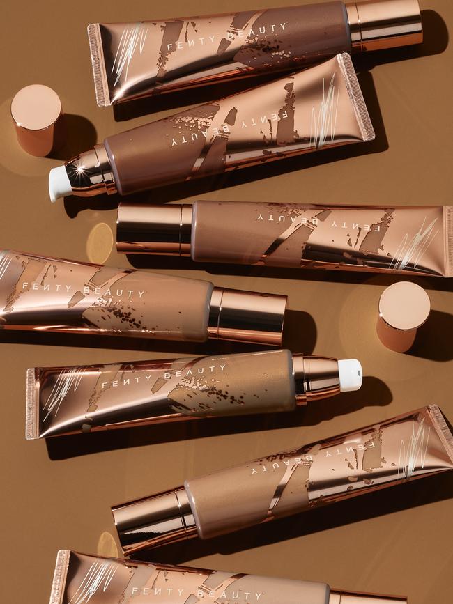 There has been ‘huge’ demand for Fenty Beauty’s new body makeup product at Sephora stores nationally. Picture: Fenty Beauty